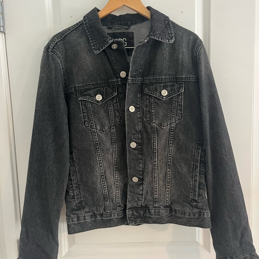 BDG Men’s Black Denim Jacket- M